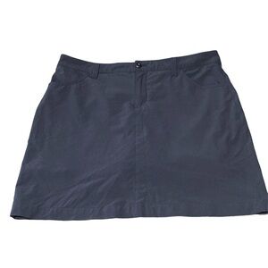 Eddie Bauer Navy Blue Hiking Adventure Skort size 10
